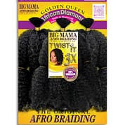 Load image into Gallery viewer, Golden Queen Big Mama Afro Braiding
