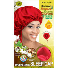 Drawstring Sleep Cap