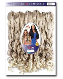 TZ Pre-stretched 12x Curly Body Braiding Hair