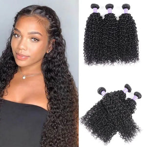 Indu Blue 3 Pcs Jerry Curl