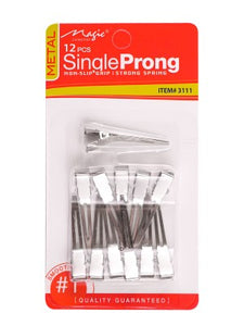 Single Prong Clips