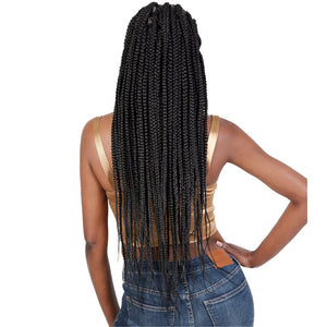 Box Braid Flat Twist Top