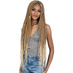 HD Lace Braided Senegalese Twists Wig