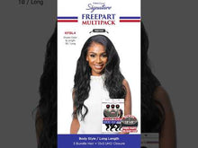 Load and play video in Gallery viewer, Kima Free Part Body Wave
