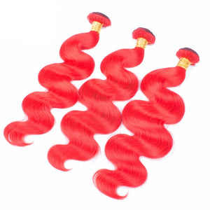 20A Single Body Wave Red Hair