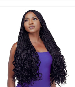 TZ Pre-stretched 12x Curly Body Braiding Hair