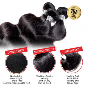 The Bundle 3 Plus 1 Body Wave