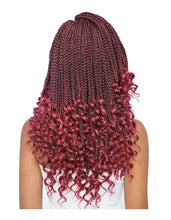 Load image into Gallery viewer, 3x Curly Ends Box Braids 14"
