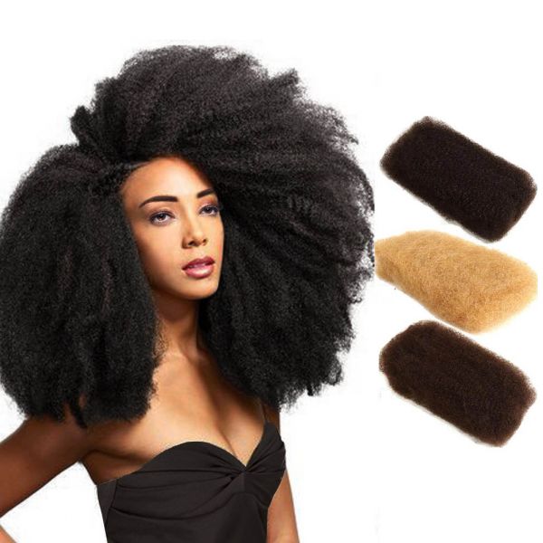 3 Bundles Afro Kinky Bulk Human Hair