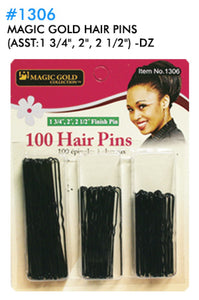 1 3/4", 2", 2 1/2" Hair pins