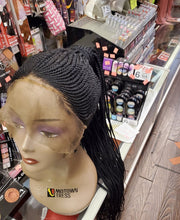 Load image into Gallery viewer, Cornrow in a bun wig
