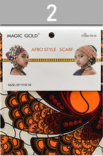 Load image into Gallery viewer, Afro style head wrap

