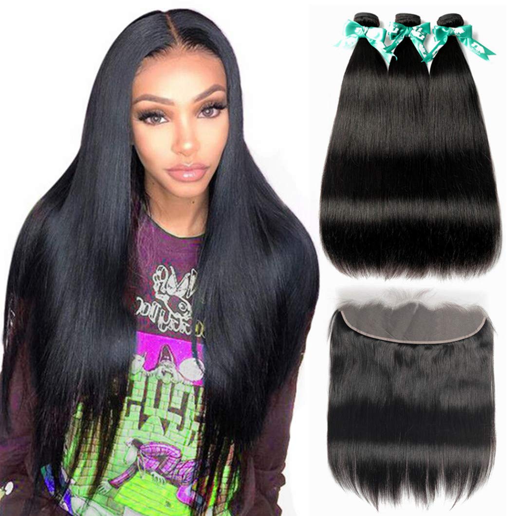 20A Straight 3 pcs + 13 x 5 closure 20A Straight 3 pcs + 13 x 5 closure