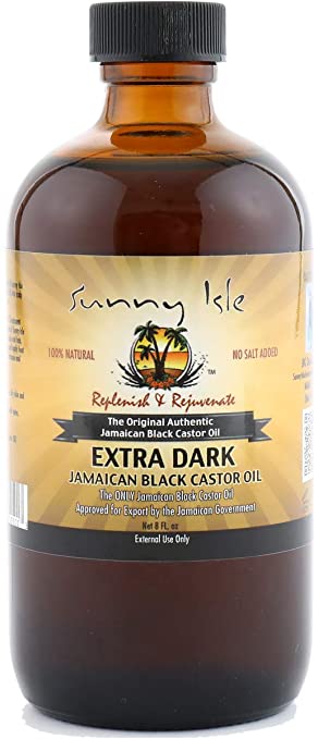 Sunny Isle Castor oil Extra dark 8 oz