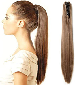 Dark blonde  straight 26" ponytail