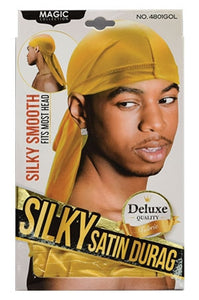 Silky satin Durag- 4801 Gold