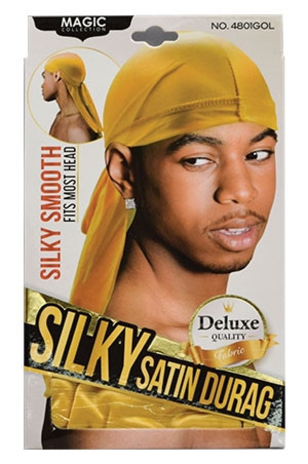 Silky satin Durag- 4801 Gold
