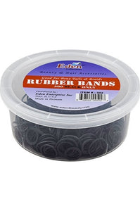 500 Black Rubber Bands