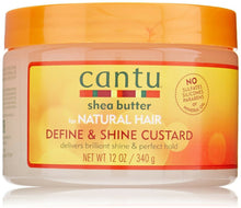 Load image into Gallery viewer, Cantu Shea Butter Define &amp; Shine Custard
