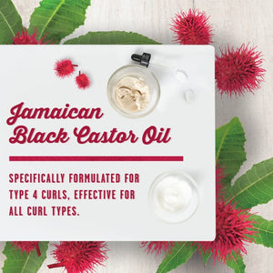 Cantu Jamaican Black Castor Curl stretch