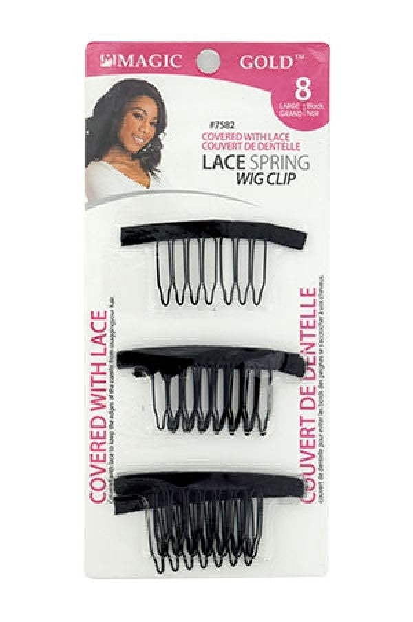 Lace Spring Wig Clip  #7582