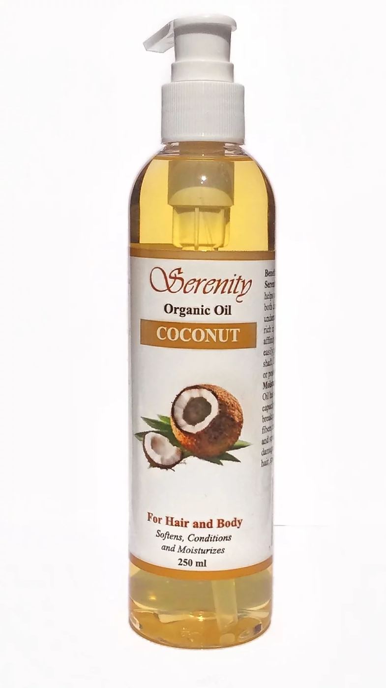 Serenity Organic Coconut Oil 8 oz