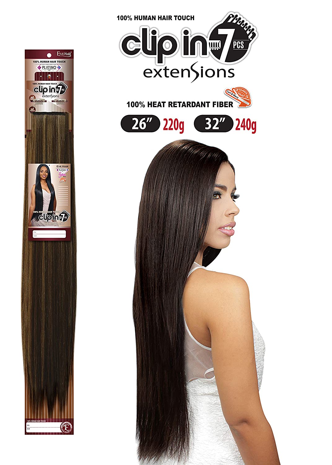 Platino Clip Ins Pcs โ NY Hair Beauty Warehouse