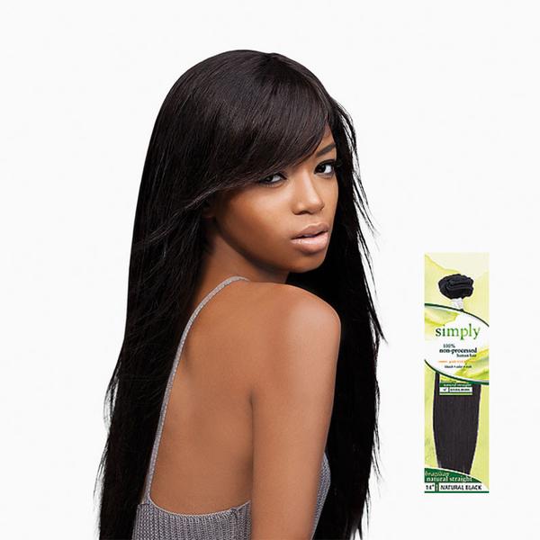 Brazilian Non Processed Natural Straight NY Hair Beauty