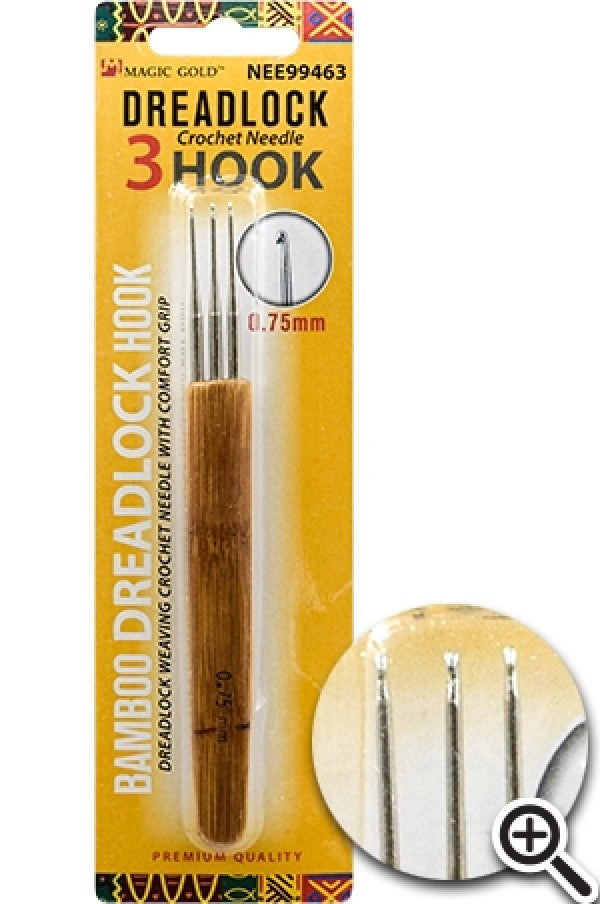 Dreadlock crochet needle 3 hook Dreadlock crochet needle 3 hook