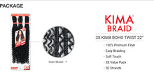 Load image into Gallery viewer, 3X Kima Boho Twist 22&quot;
