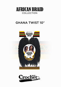 Ghana Twist  10"