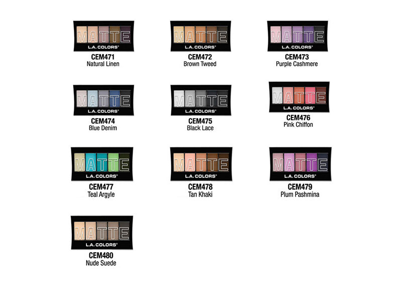 LA Colors Matte Eyeshadow – NY Hair & Beauty Warehouse Inc.