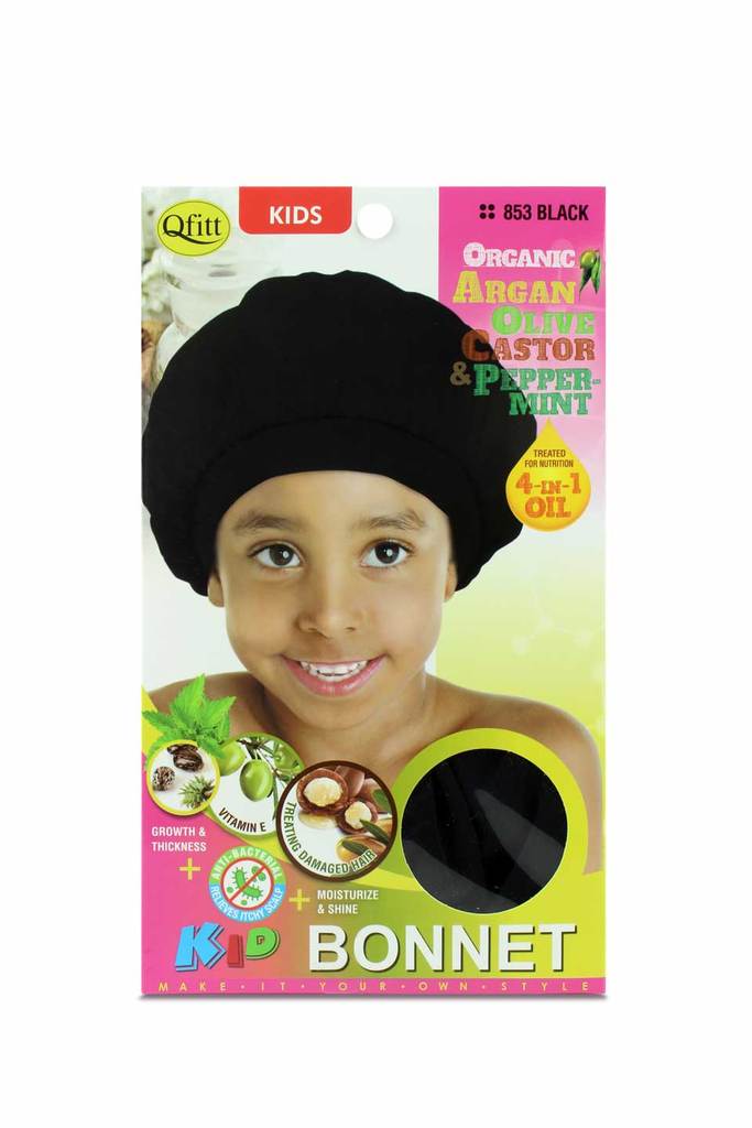 Olive Oil Shea Butter Kids Bonnet #853 - Main Image