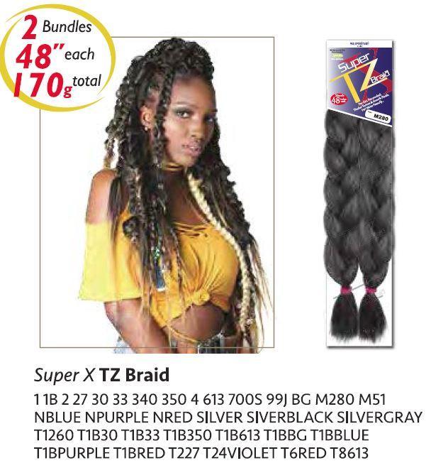 SUPER X “TZ” BRAID – NY Hair & Beauty Warehouse Inc.