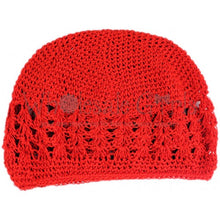 Load image into Gallery viewer, Red kufi hat
