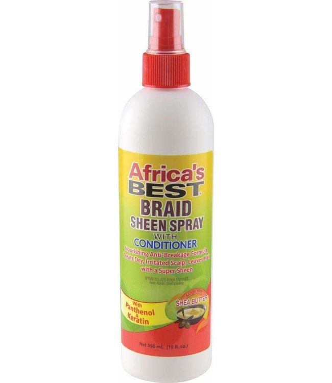 Africa's best braid sheen spray