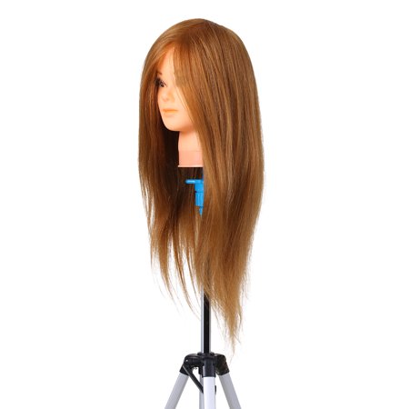 New Afro African Mannequin Head With Real Hair For Styling Braiding  Practice Barbershop Manikin Head With Stand For Hair Blowing