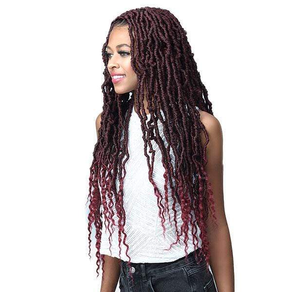 Nu Locs French Tips 24