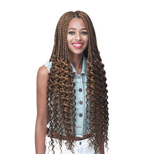 Load image into Gallery viewer, 3X Box Braids Curly Tips 28&quot;
