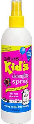 Sulphur-8 Kids Detangling Spray
