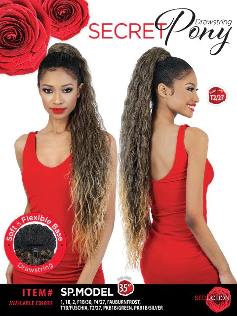Drawstring Ponytail - SP Model Drawstring Ponytail - SP Model