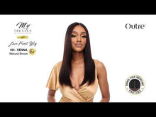 Load and play video in Gallery viewer, Outre Human Hair Lace Front Wig - Kenna
