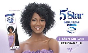 5 star Peruvian Curl 8"