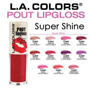 LA Colors Lip Gloss Super Shine