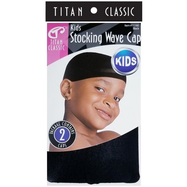 Kids stocking wave cap