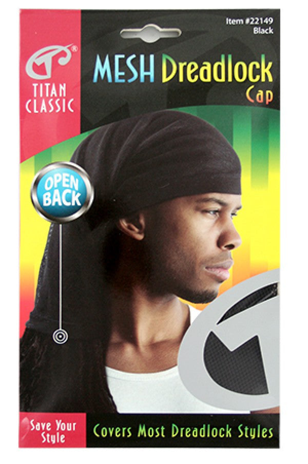 Midlock Cap Titan Classic Mesh Dreadlock Cap – NY Hair & Beauty Warehouse Inc.