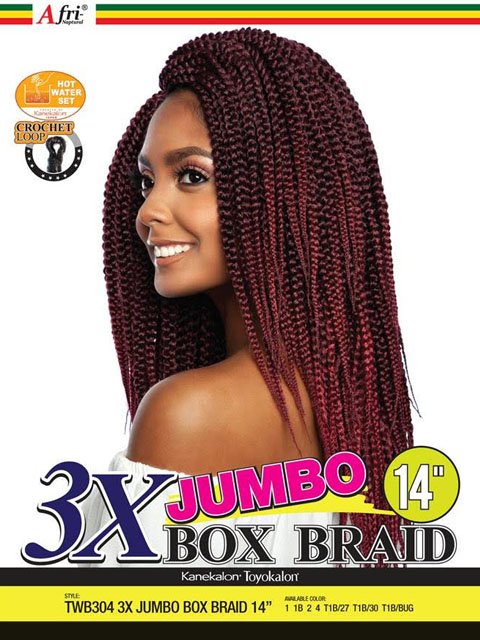 TWB 304- 3X Jumbo Box Braids – NY Hair & Beauty Warehouse Inc.