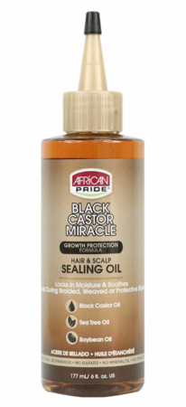 African Pride Black Castor Scalp Oil